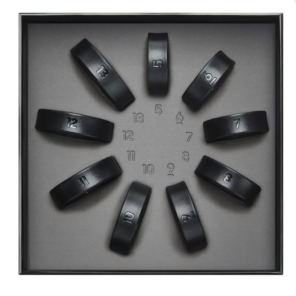 Samsung Galaxy Ring Sizing Kit Includes Sample Sizes Black 2025 Sizing Guide D1